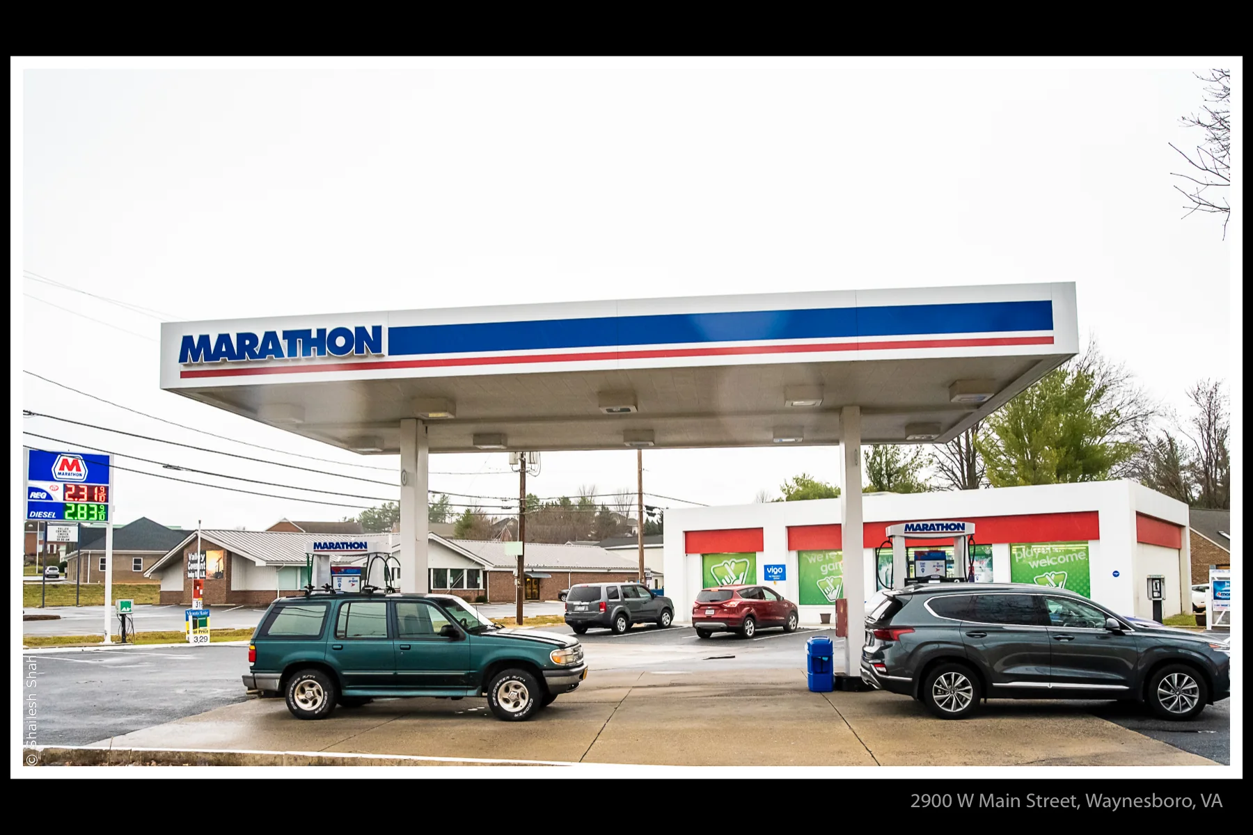 Commercial convenience-store property in the Small Shah portfolio